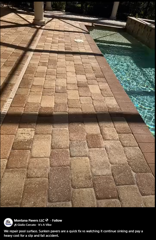 Pool deck renovation