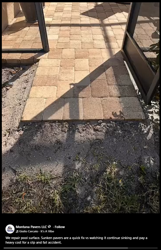 Pool deck renovation